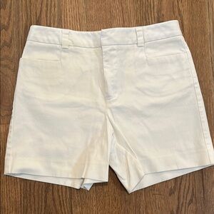 The Limited Women's White Bermudas